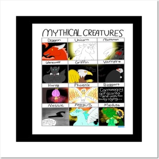 Mythical Creatures Chat Posters and Art